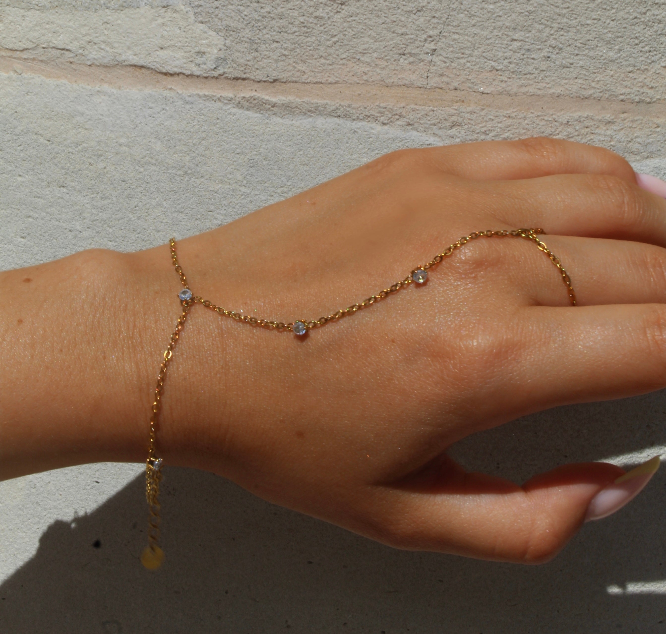 Bracelet Chaîne de Doigts Inaya